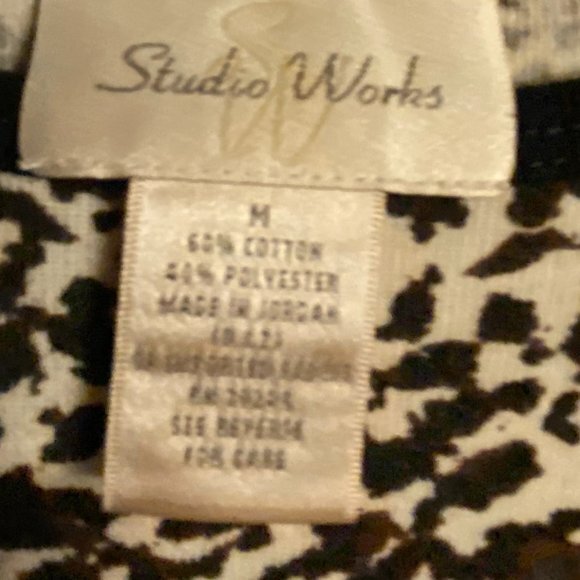 Studio Works Ladies Top Size M - Picture 3 of 6